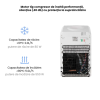 Dozator apa Hausberg HB-6026AB, putere incalzire 550 W, putere racire 80 W, indicatoare LED pentru apa calda si rece, termostat automat, Alb