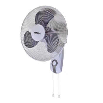Ventilator de perete Ertone ERT-291AB, 40 cm (16 inch), 3 viteze, Oscilație, Alb