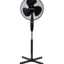 Ventilator cu picior 16 inch HAUSBERG HB5100NG, 40–55W, 3 viteze, oscilatie 80 grade, motor silentios, reglabil