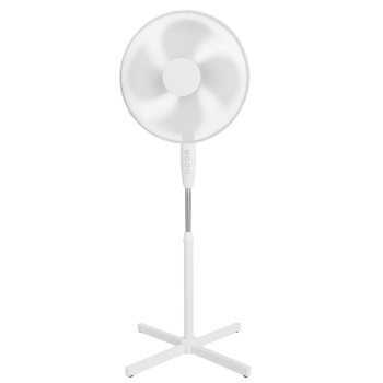 Ventilator cu picior VEN-2, 50W, 40 inch, 3 viteze, inaltime reglabila, alb