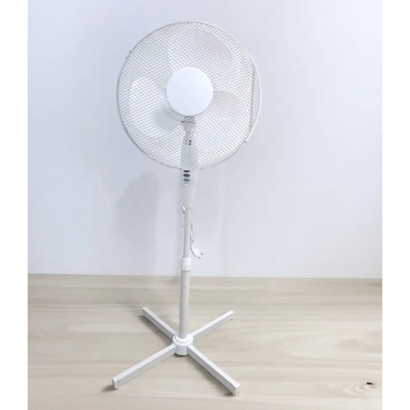 Ventilator cu picior VEN-2, 50W, 40 inch, 3 viteze, inaltime reglabila, alb