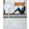 Ventilator cu picior VEN-2, 50W, 40 inch, 3 viteze, inaltime reglabila, alb