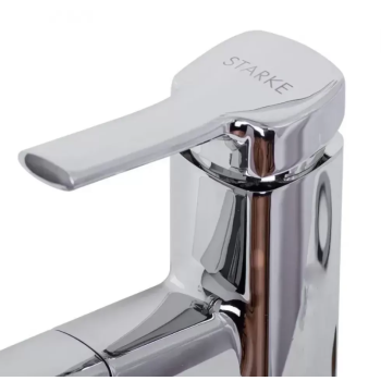 Baterie Lavoar/Bucatarie cu Dus Extractibil, Inox SUS30, Crom, 9307