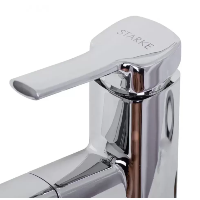 Baterie Lavoar/Bucatarie cu Dus Extractibil, Inox SUS30, Crom, 9307