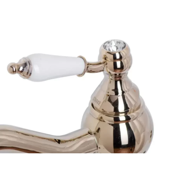 Baterie Lavoar, Alama Sanitara, Auriu cu Alb, WZY/322