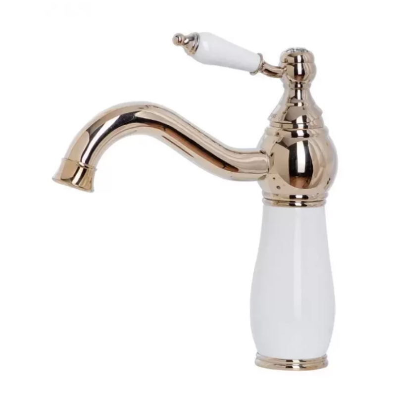 Baterie Lavoar, Alama Sanitara, Auriu cu Alb, WZY/322