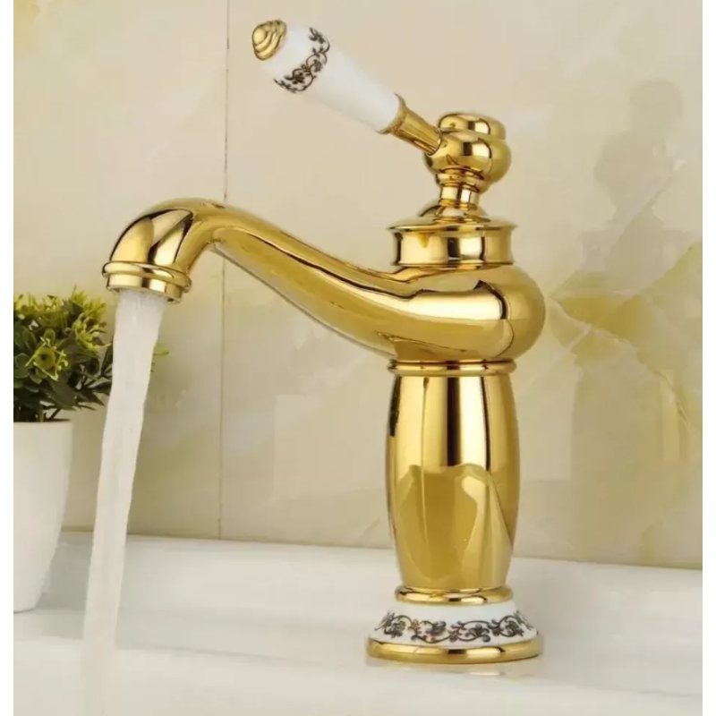 Baterie Lavoar, Alama Sanitara, Auriu, CF/1007