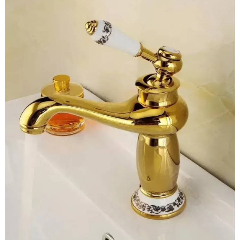 Baterie Lavoar, Alama Sanitara, Auriu, CF/1007