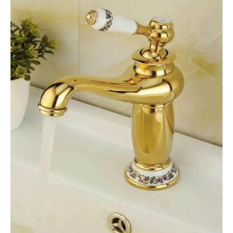 Baterie Lavoar, Alama Sanitara, Auriu, CF/1007