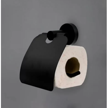 Suport Hartie Igienica, Negru, GJ/206B