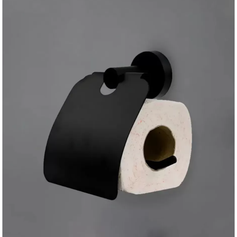 Suport Hartie Igienica, Negru, GJ/206B