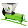 Zdrobitor struguri manual Micul Fermier, cuva 30L, capacitate maxima de productie 600 Kg/h, cu desciorchinator