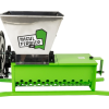Zdrobitor struguri manual Micul Fermier, cuva 30L, capacitate maxima de productie 600 Kg/h, cu desciorchinator