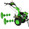 Motocultor Micul Fermier, 8.5CP, 212cc, motor pe benzina 4 timpi, 3 trepte de viteza, pornire manuala, cu roti
