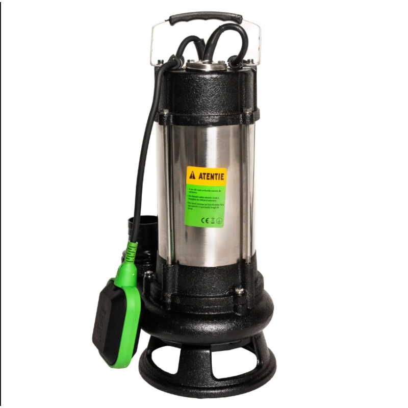 Pompa submersibila Micul Fermier 1.1 kW, 12000l/h, H13.5m cu tocator