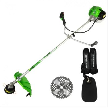 Motocoasa Micul Fermier, 4.5CP, 62CC, benzina 2 timpi, pornire rapida, teava 28mm, 3 accesorii