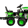 Motocultivator Ride-On Micul Fermier, 17CP, capacitate cilindrica 530 CC, motor 4 timpi, 4X4, 4 viteze, 2 cutii de viteze, pornire electrica, sistem hidraulic