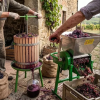Pachet zdrobitor-desciorchinator struguri manual Micul Fermier , 300 kg/h + Teasc Struguri, 32 litri, GF-1710