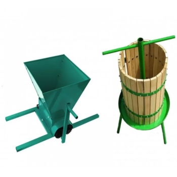 Pachet Zdrobitor struguri manual 350KG + Teasc 40L