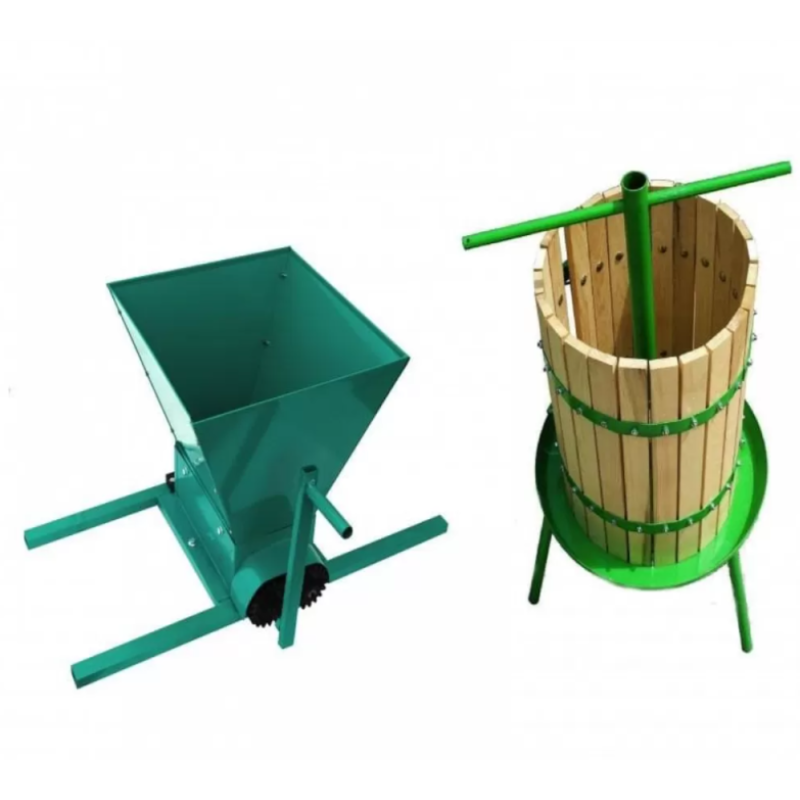 Pachet Zdrobitor struguri manual 350KG + Teasc 40L