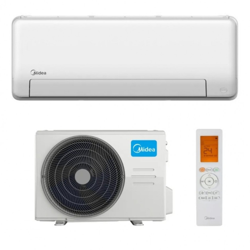 Aparat de aer conditionat Midea All Easy Pro Nordic UV MSEPBU-09HRFN8-MOX230-09HFN8-UV Inverter 9000 BTU, Wi-fi, lampa UV Pro, InstaHeater
