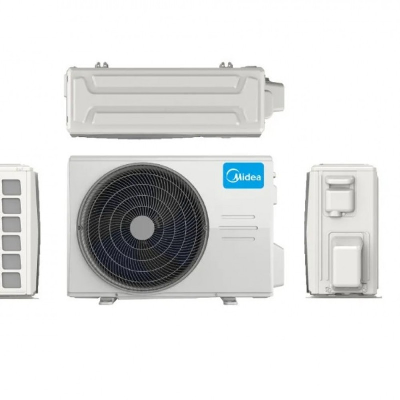 Aparat de aer conditionat Midea Breezeless E CB1-24HRFN8-MX4-24RD1-CB Inverter 24000 BTU, Wi-Fi, algoritm optimizare consum electric, Air Magic+