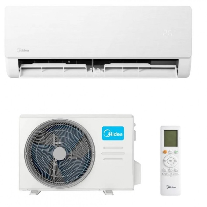Aparat de aer conditionat Midea Solunar Lite MGPXV-24RD0-MGPXV-24RD0 Inverter 24000 BTU, Wi-Fi, AI EcoMaster, mod silentios, 56°C-Clean, Prime Guard
