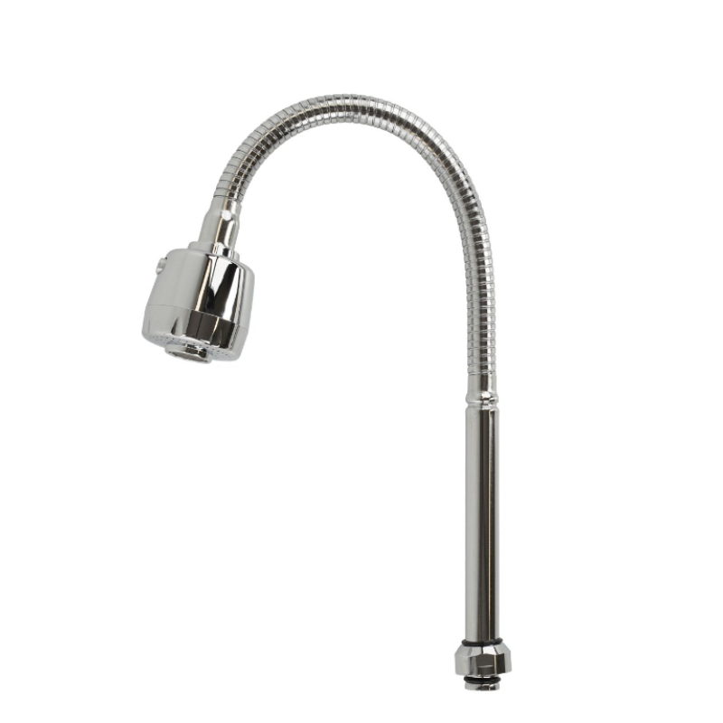 MIXXUS Para flexibila de baterie cu comanda, cromata, 2 setari jet