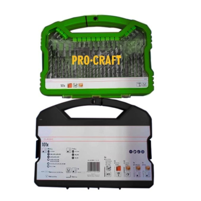 DBS-101 – Set de biți PROCRAFT (101 piese)