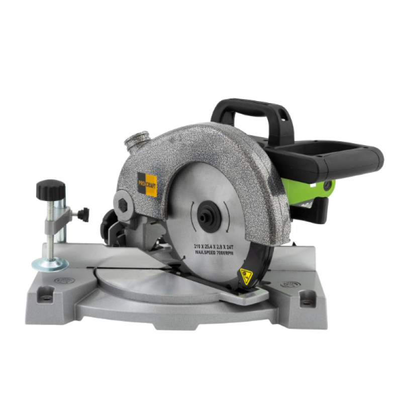 Fierastrau Circular Stationar ProCraft PGS2100, 1400W, 5000 RPM, panza 210mm, taiere unghi