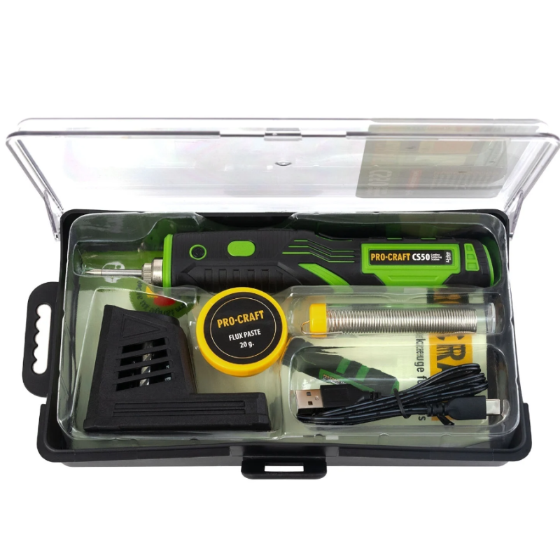 Pistol de lipit universal cu acumulator PROCRAFT CS50