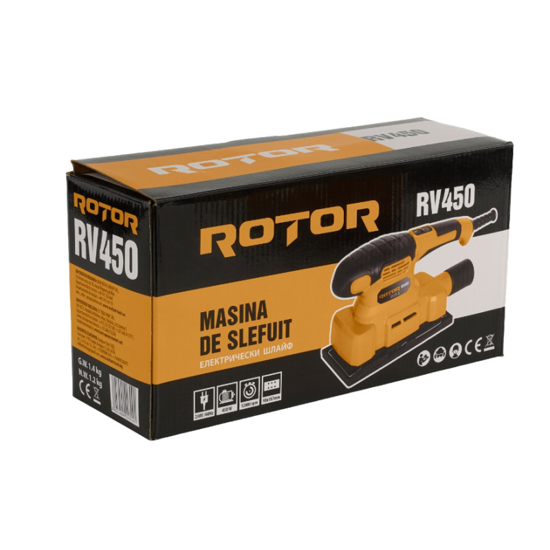 RV450 ROTOR Masina de slefuit, produsul contine taxa TV 1.25 lei