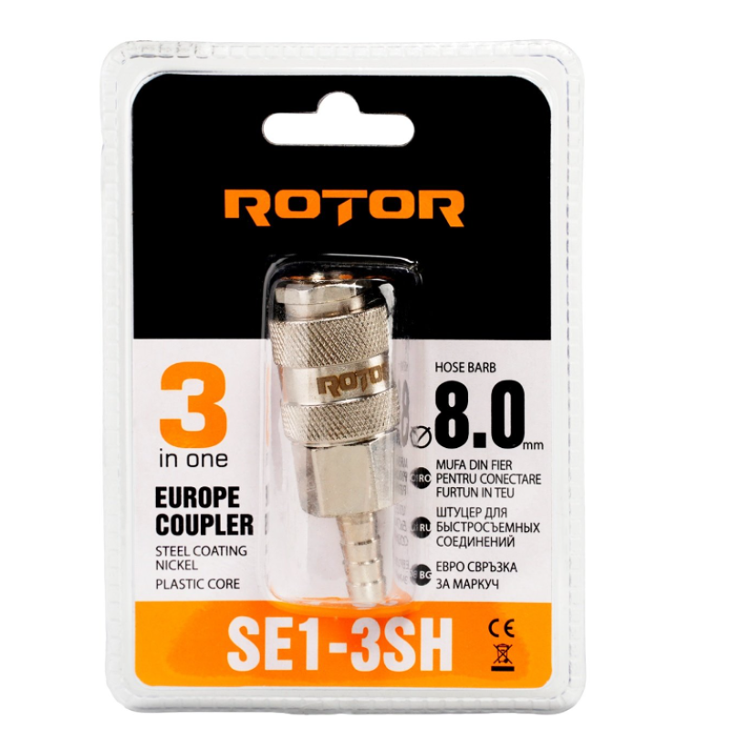 SE1-3SH Mufa rapida mama pentru conectare furtun in teu R8 ROTOR