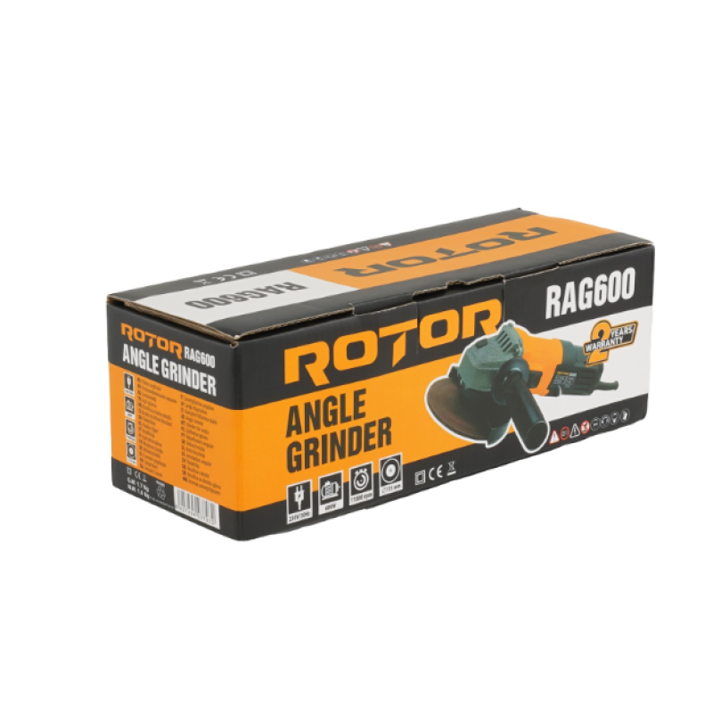 Flex Polizor unghiular ROTOR RAG600 , 600 W , 11000 RPM , 115 MM