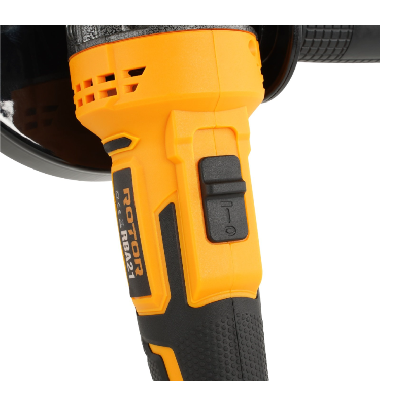 Polizor unghiular cu variator, ROTOR RBA21,8500 RPM, cu acumulator 21 V /3 Ah