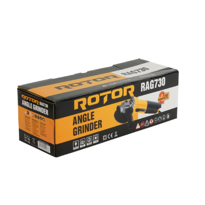 Flex polizor unghiular RAG730 ROTOR 720W, 11.000 rot/min ,Diametru disc: 125 mm