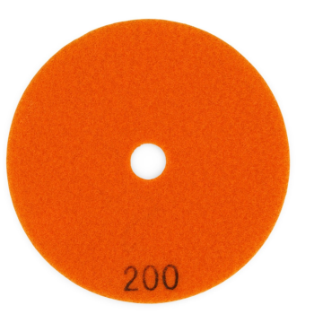 Disc diamantat pentru slefuit granit si marmura 125mm P200 ROTOR