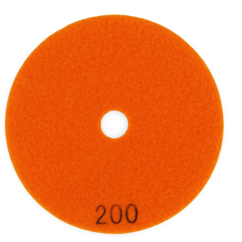 Disc diamantat pentru slefuit granit si marmura 125mm P200 ROTOR