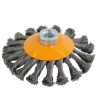 Perie de sarma conica cu noduri ROTOR 115mm M14