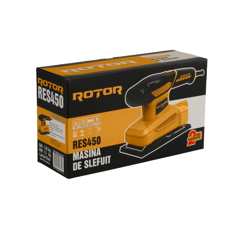 RES450 Masina de slefuit ROTOR 12.000 rot/min , 450 W