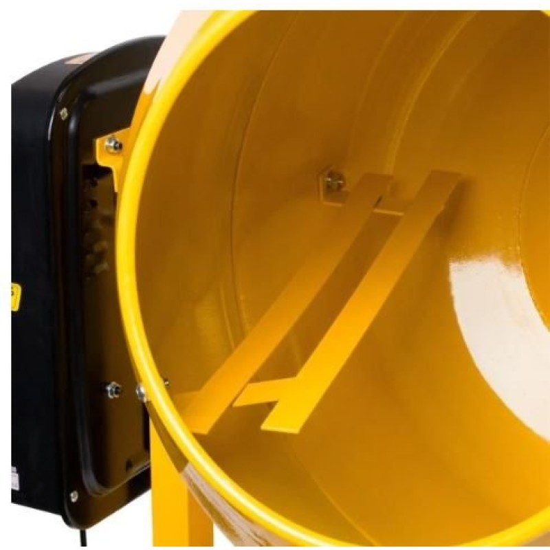 Betoniera 185L cu motor acoperit ROTOR RB185 1000 W, 29.5 rpm