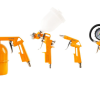 8031K8 Set Complet pentru suflare , curatare , vopsire. Kit cu accesorii incluse