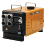 Incalzitor Diesel ROTOR RID-12, 12 kW, rezervor 5 L, 12V/24V/230V, 4 iesiri aer aluminiu, controler LCD, telecomanda, pentru auto, garaj, camping si cabana
