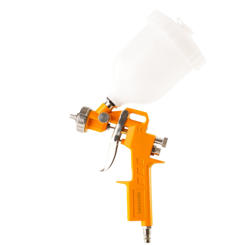 990GA Pistol vopsea plastic compresor rezervor plastic ROTOR