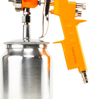 990SA Pistol vopsea metal compresor rezervor metalic ROTOR