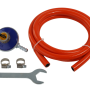 Set regulator reglabil butelie gaz GPL Propan/Butan , furtun 2 metri, 2 coliere, cheie RSGR2 ROTOR