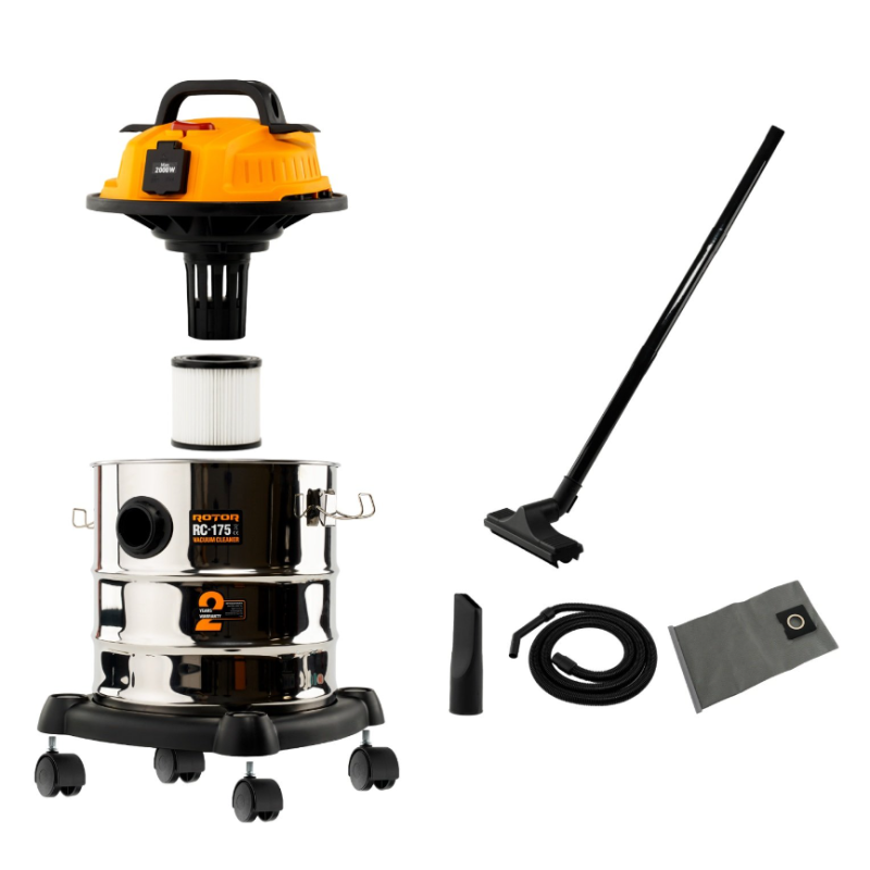 Aspirator umed-uscat, ROTOR RC-175 , 1200 W, 20 L