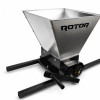 Pachet Teasc Presa Struguri si Fructe ROTOR FP-6, 6 L, lemn masiv de stejar + Zdrobitor Struguri Manual ROTOR HGP-50S, cuva 28L inox
