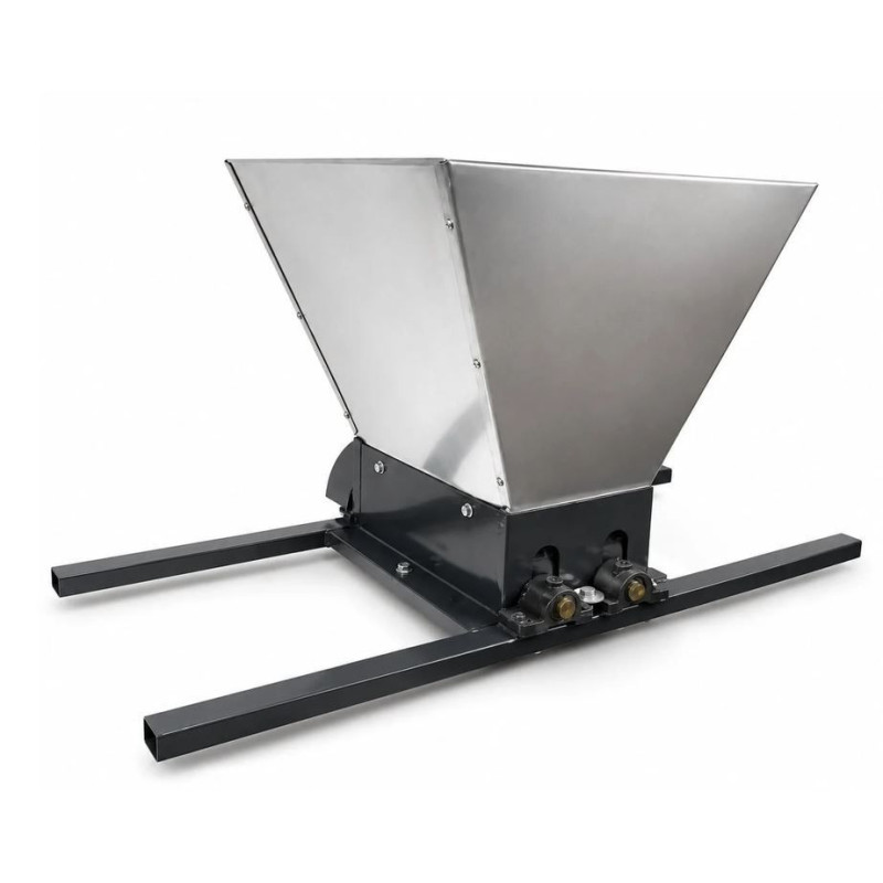 Pachet Teasc Presa Struguri si Fructe ROTOR FP-6, 6 L, lemn masiv de stejar + Zdrobitor Struguri Manual ROTOR HGP-50S, cuva 28L inox