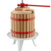 Pachet Teasc Presa Struguri si Fructe ROTOR FP-6, 6 L, lemn masiv de stejar + Zdrobitor Struguri Manual ROTOR HGP-50S, cuva 28L inox